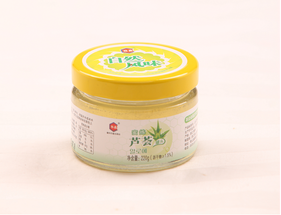 220G蜜炼芦荟罐头